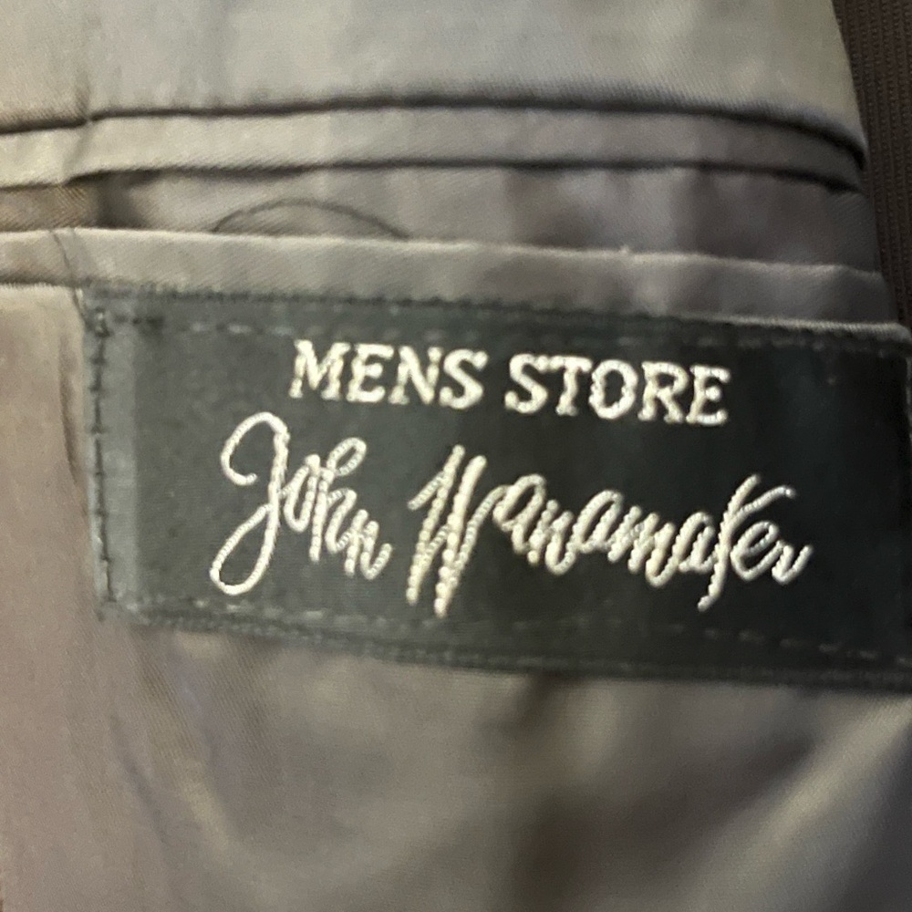 John Wanamaker Two Button Double Breasted Vintage… - image 4